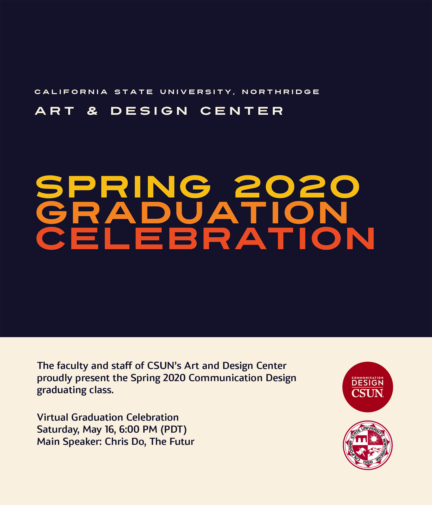 Spring 2020 Graduation Celebration