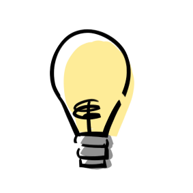 illustration of a lightbulb