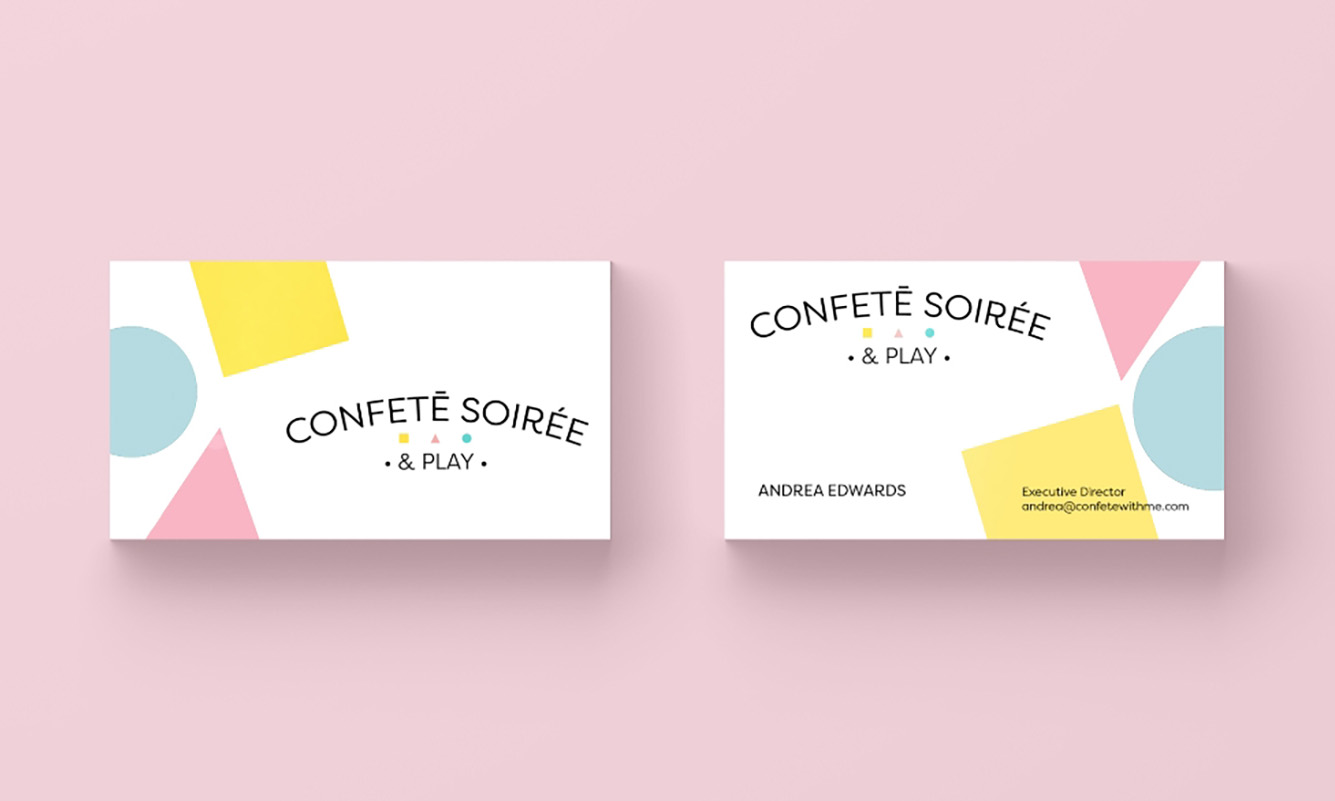 business cards designed by IXLA